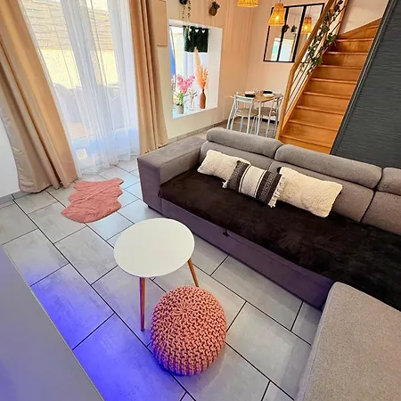 بيت للعطل Maison 6pers,3 Chambres, Clim,terrasse, Jardin, Park