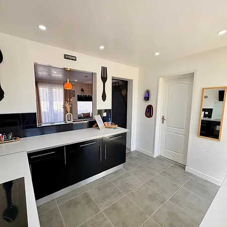度假居 Maison 6pers,3 Chambres, Clim,terrasse, Jardin, Park