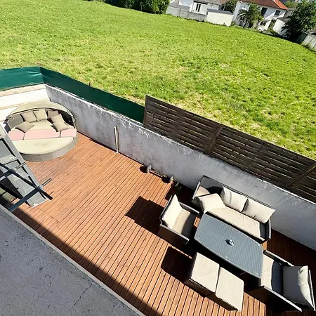 بيت للعطل Maison 6pers,3 Chambres, Clim,terrasse, Jardin, Park